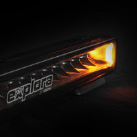 Explora 10" Light Bar Single Row With Dual-Color DRL