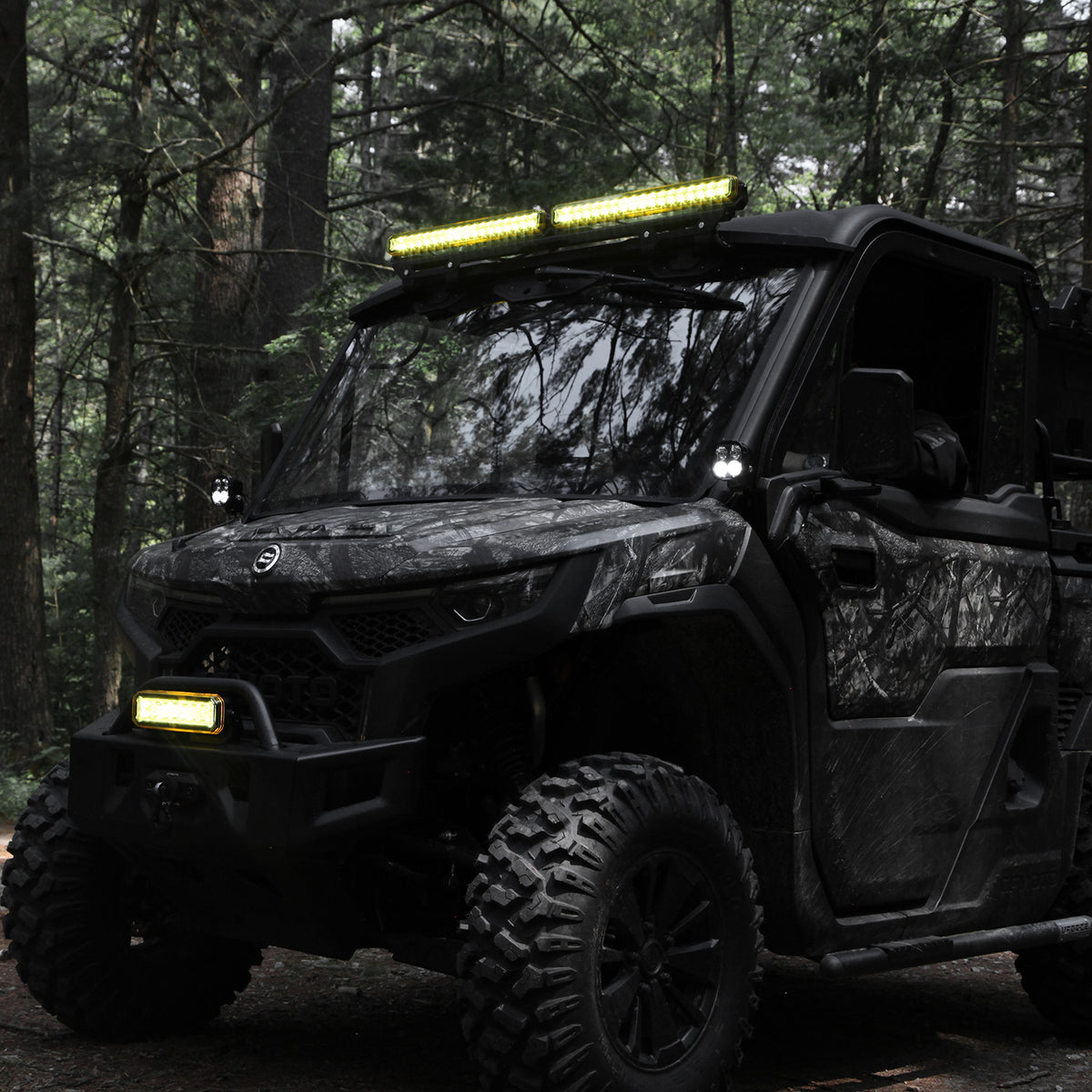 Explora 10" Light Bar Single Row With Dual-Color DRL