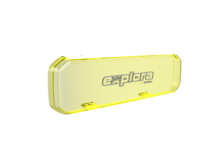 Yellow Snap-On Lens Cover For Explora Light Bars