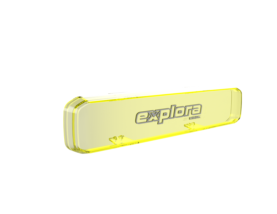 Yellow Snap-On Lens Cover For Explora Light Bars