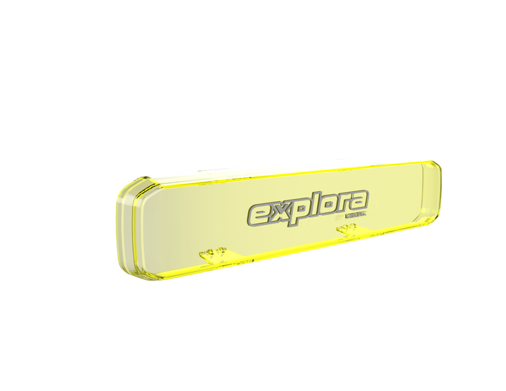 Yellow Snap-On Lens Cover For Explora Light Bars