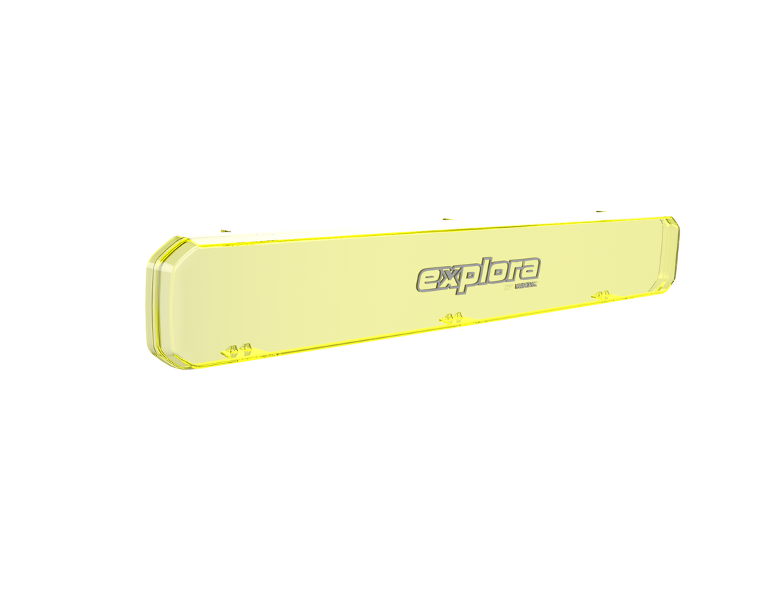 Yellow Snap-On Lens Cover For Explora Light Bars