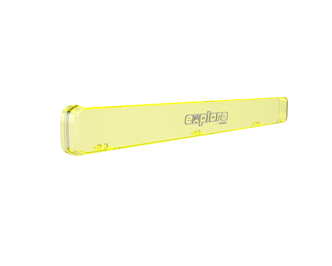 Yellow Snap-On Lens Cover For Explora Light Bars