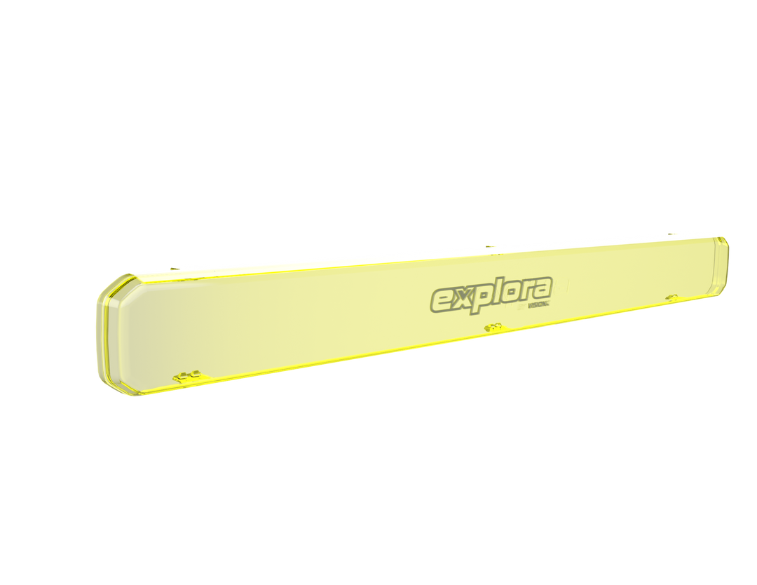 Yellow Snap-On Lens Cover For Explora Light Bars