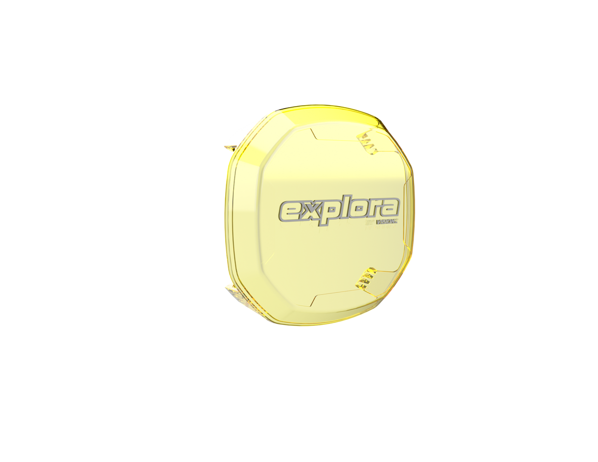 Yellow Snap-On Lens Cover For Explora Driving Lights