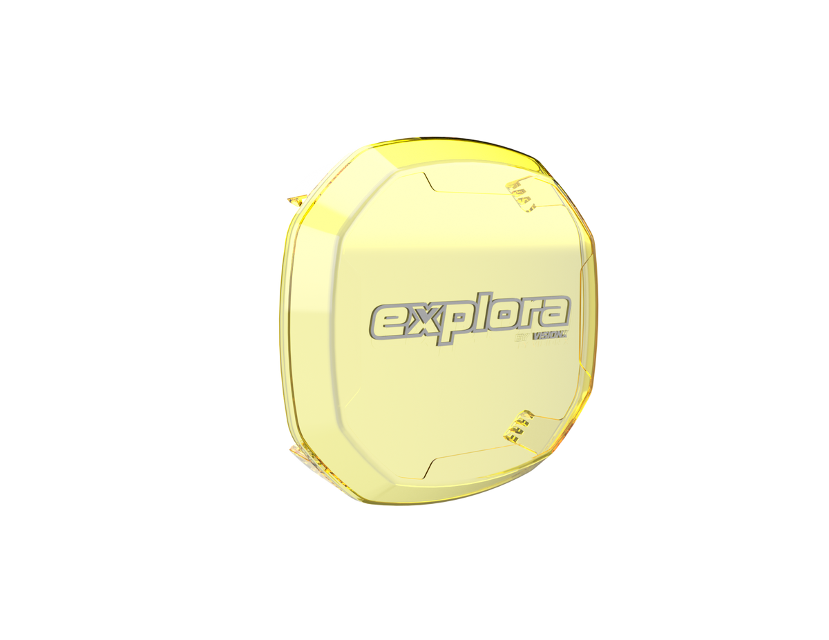 Yellow Snap-On Lens Cover For Explora Driving Lights