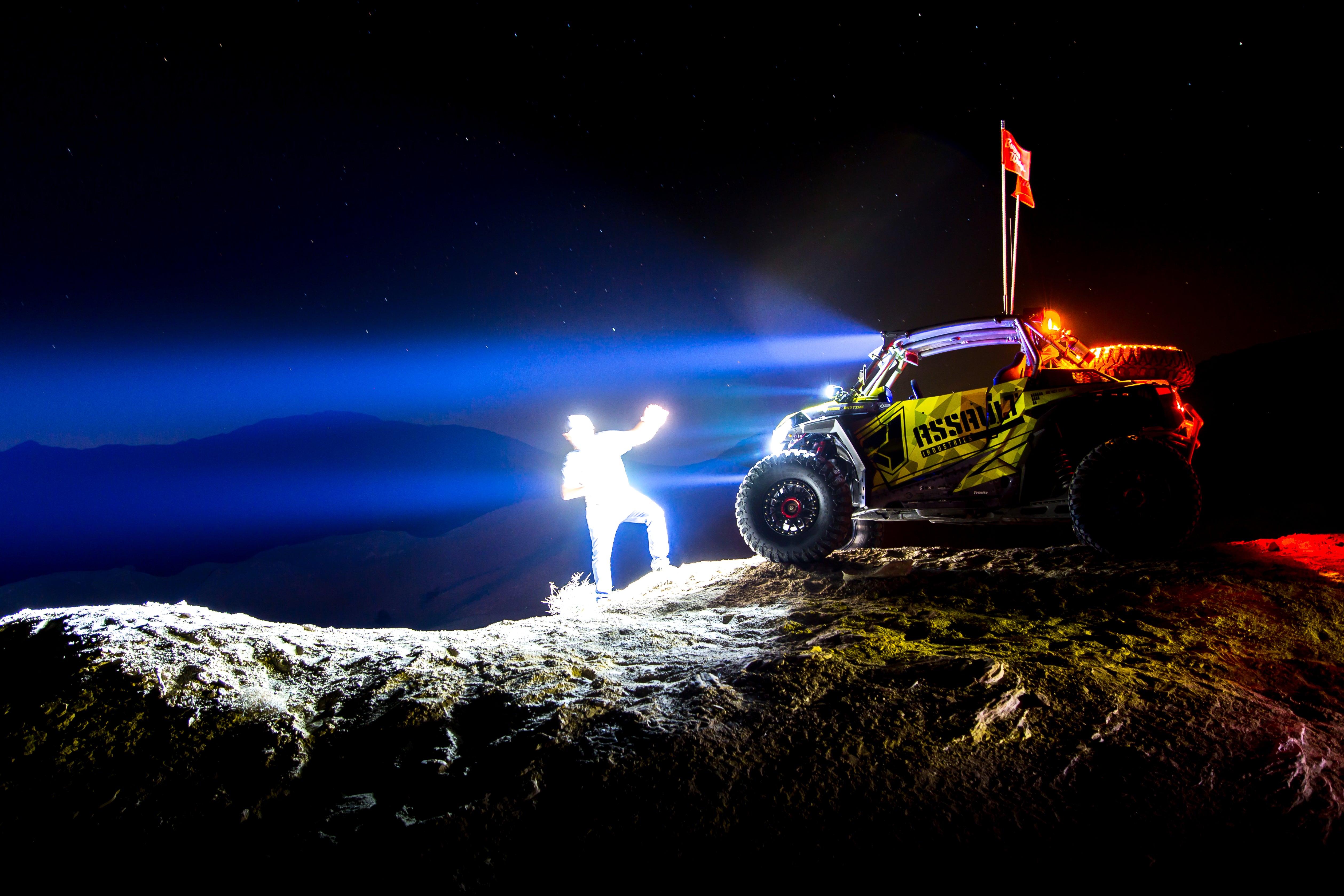 CAPE HORN STELLA ダウンBEAMS LIGHTS 2014-2018 Polaris RZR XP1000/XP Turbo/S/RS1 Factory LED Headlight Upgr