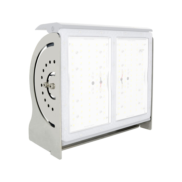 Soporte de horquilla de acero inoxidable para luz de inundación Pitmaster AC 280W para uso pesado  