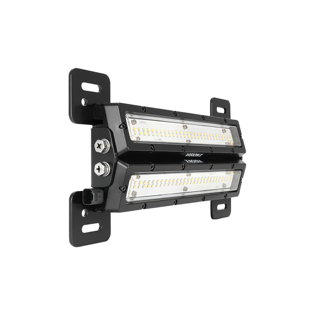 Luz lineal LED DC Shockwave Dual de 1 pie para uso pesado  