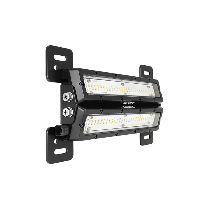 Luz lineal LED DC Shockwave Dual de 1 pie para uso pesado  