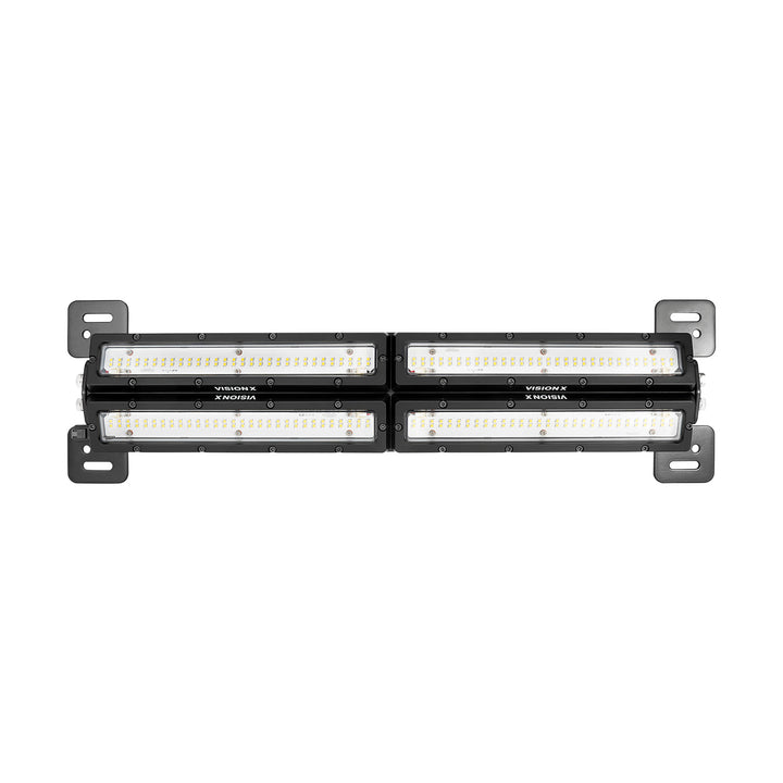 Luz lineal LED DC Shockwave Dual de 2 pies para uso pesado  