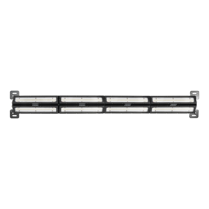 Luz lineal LED DC Shockwave Dual de 4 pies para uso pesado  