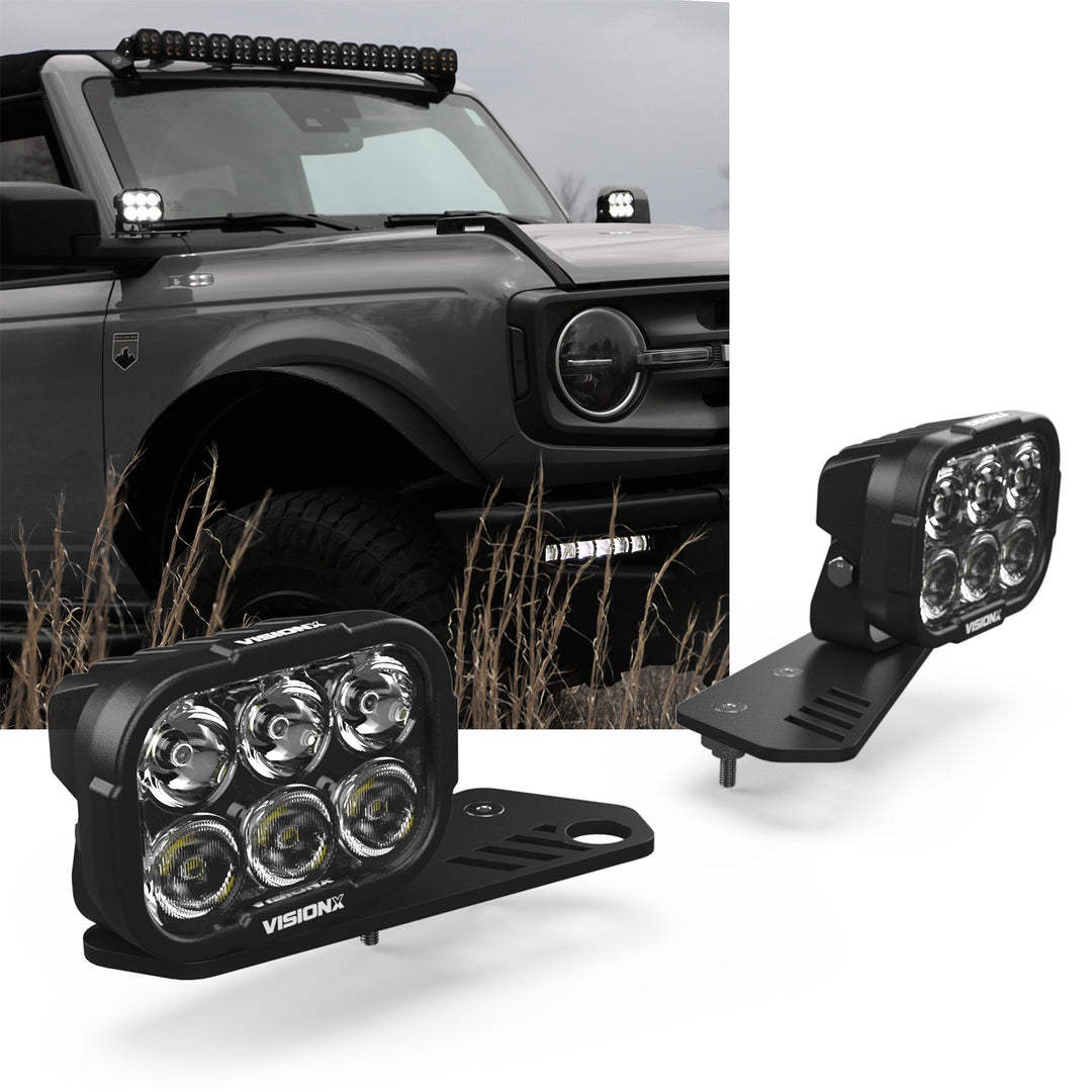 Kit de luz LED para pilar A - Ford Bronco 2021 +