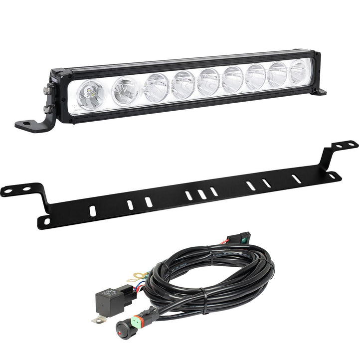 2007-2014 GMC Sierra 2500/3500 HD Stoßfänger Lichtleiste mit 19" XPR Halo Lichtleiste  