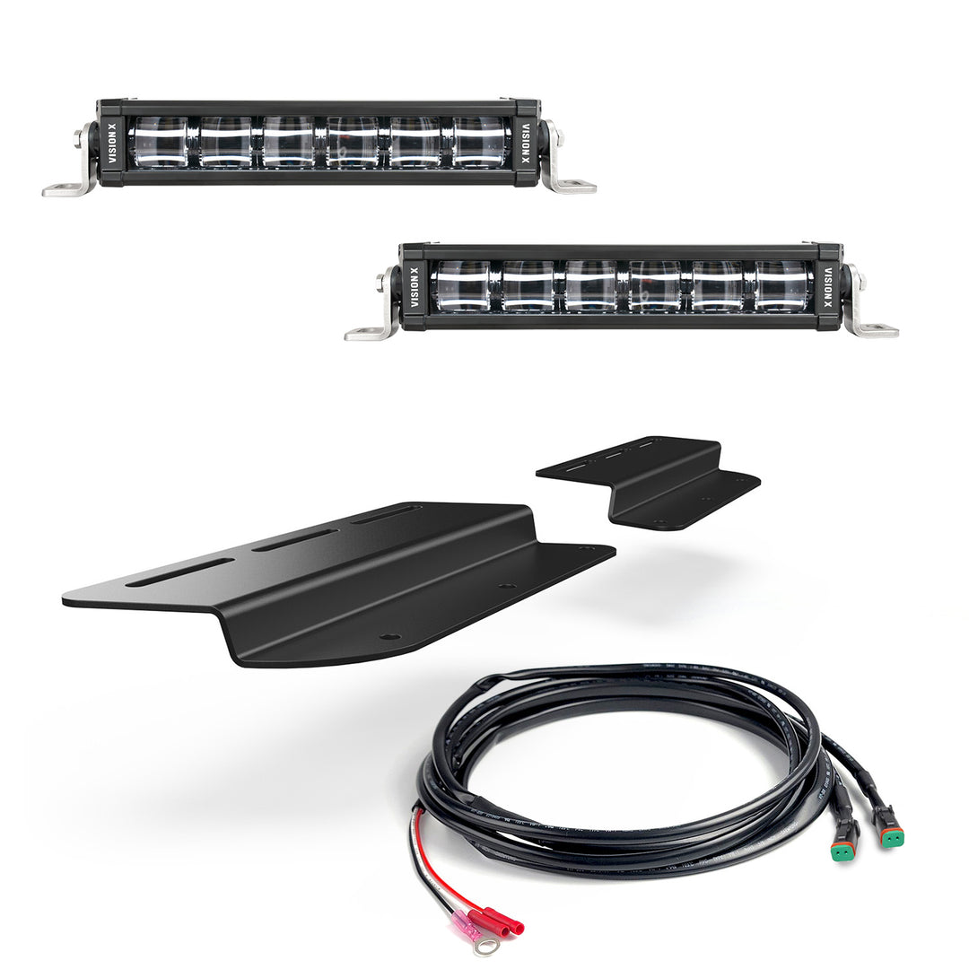 Fog Pocket LED Light Kit - Steel Bumper - Ford Bronco 2021 +