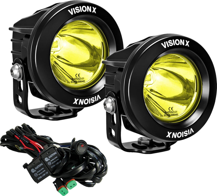 Kit de foco LED individual CG2 Single Light Cannon de 3.7"