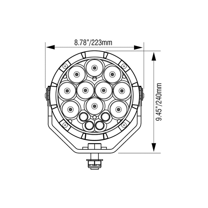 8.7" ADV Light Cannon Kit