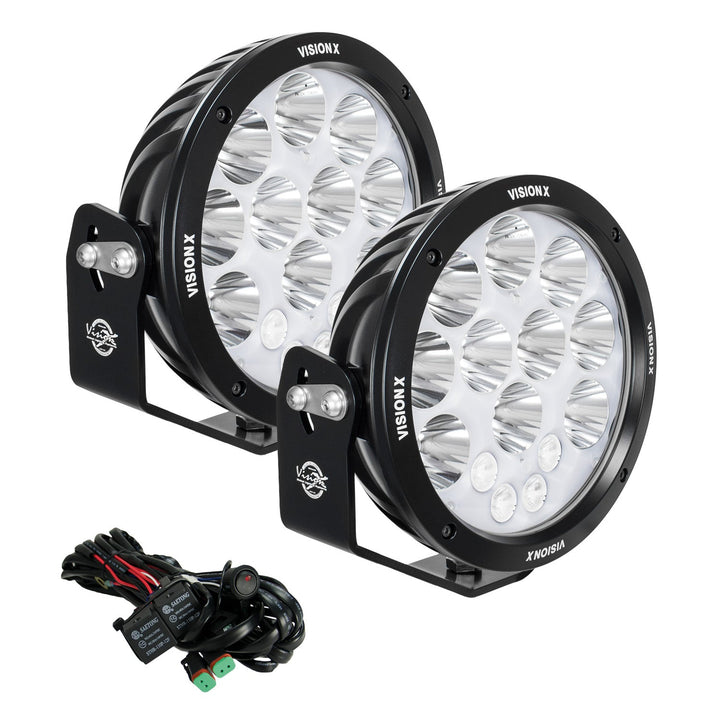8,7" ADV ljuskanonkit med bärnstensfärgad halo