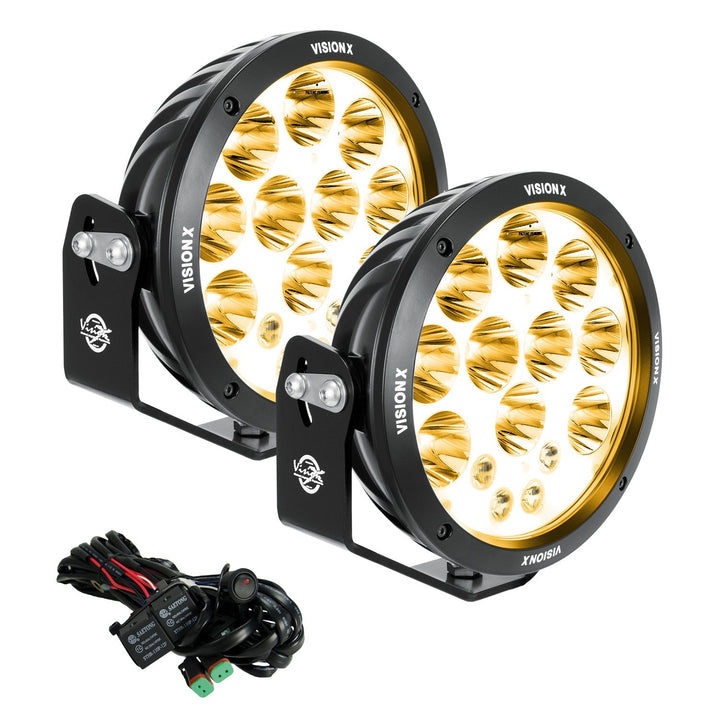 8,7" ADV ljuskanonkit med bärnstensfärgad halo