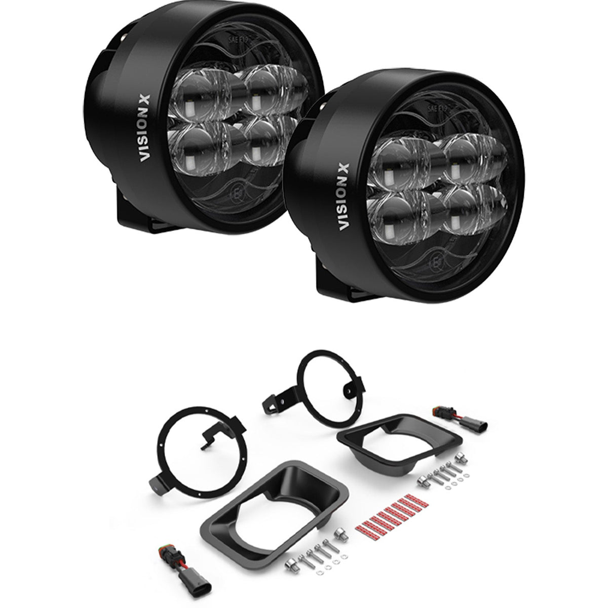 CR-Series Performance LED Fog Light Upgrade Kit - Ford F150, F250, F350 Trucks