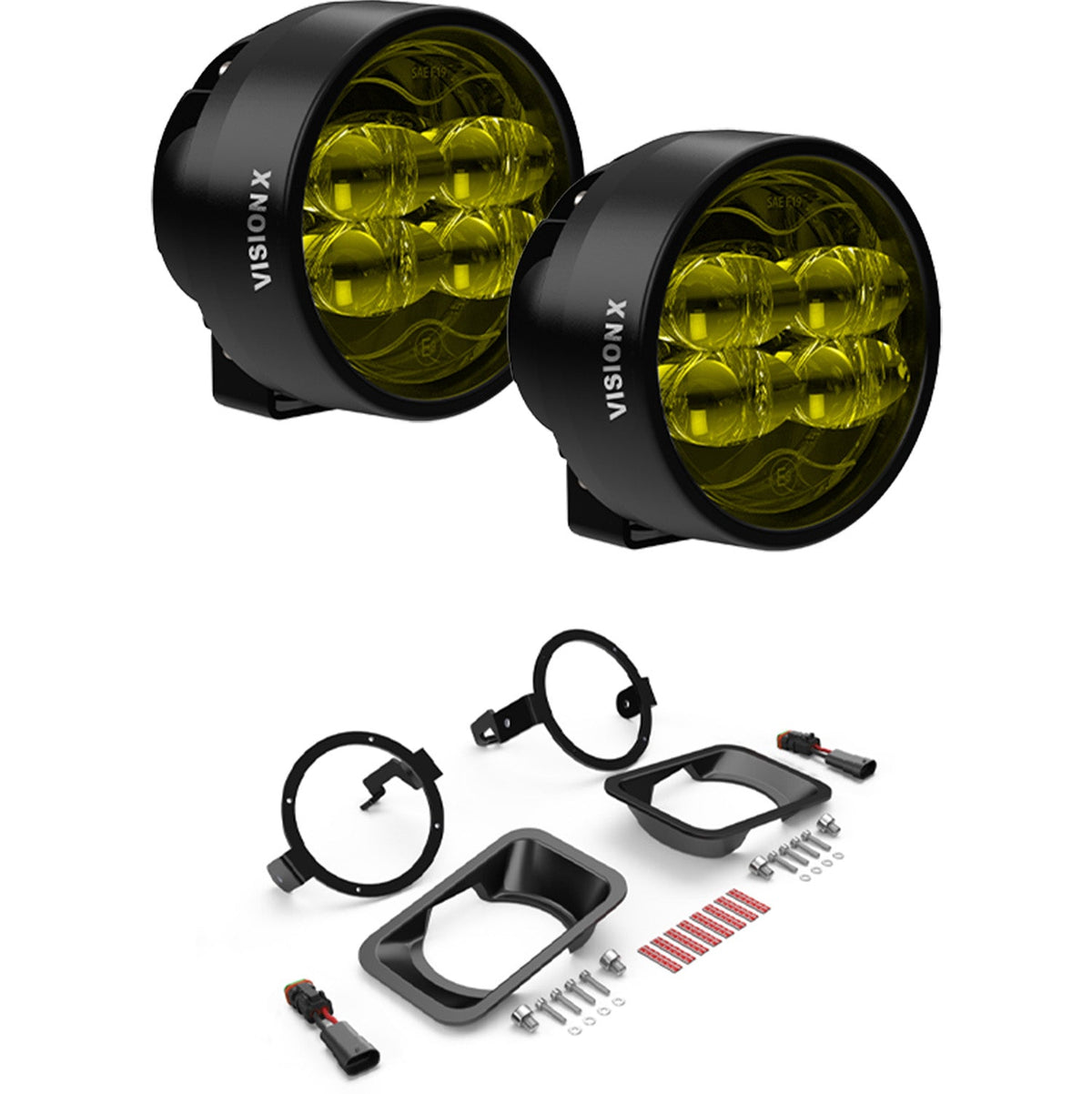 Upgradekit voor prestatie-led-mistlampen uit de CR-serie - Ford F150, F250, F350 vrachtwagens