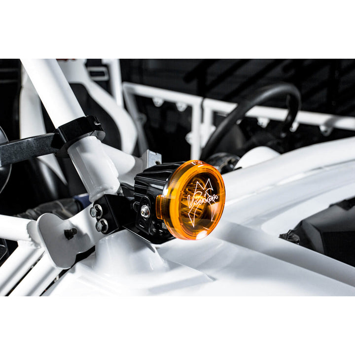 Luz LED Optimus Round de 3.7 pulgadas con haz de 10 grados