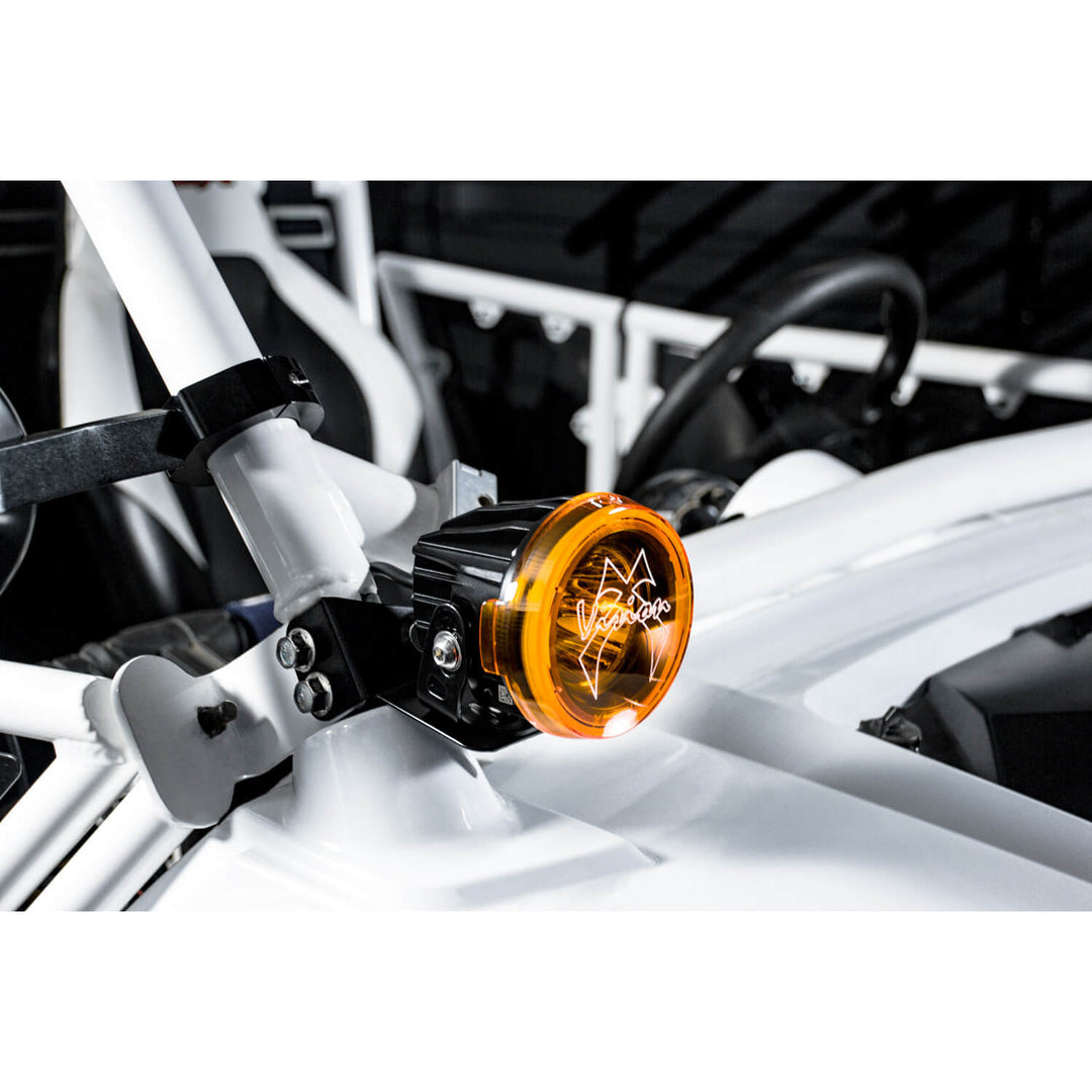 Kit de luces LED Optimus redondas de haz de 60º de 3,7"