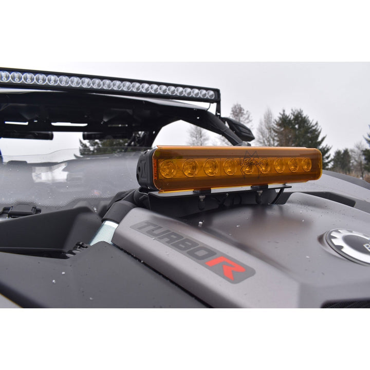 Couvercle de barre lumineuse XPL noir homologué route 21"  