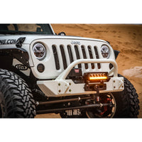 12" Shocker Dual Action LED Light Bar | Race Amber Elliptical