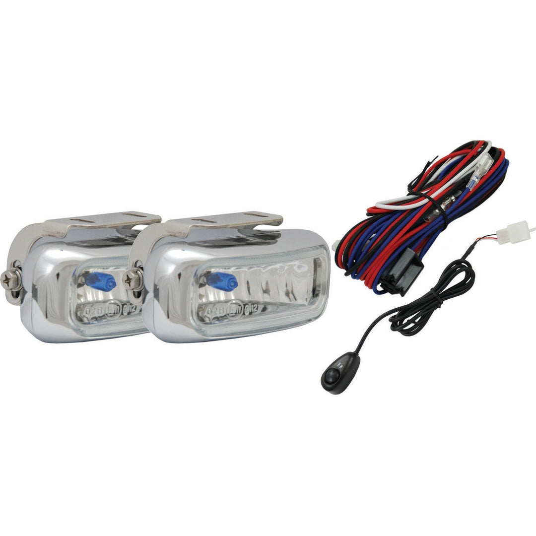 2"x5" Chrome Fog / Driving Lights