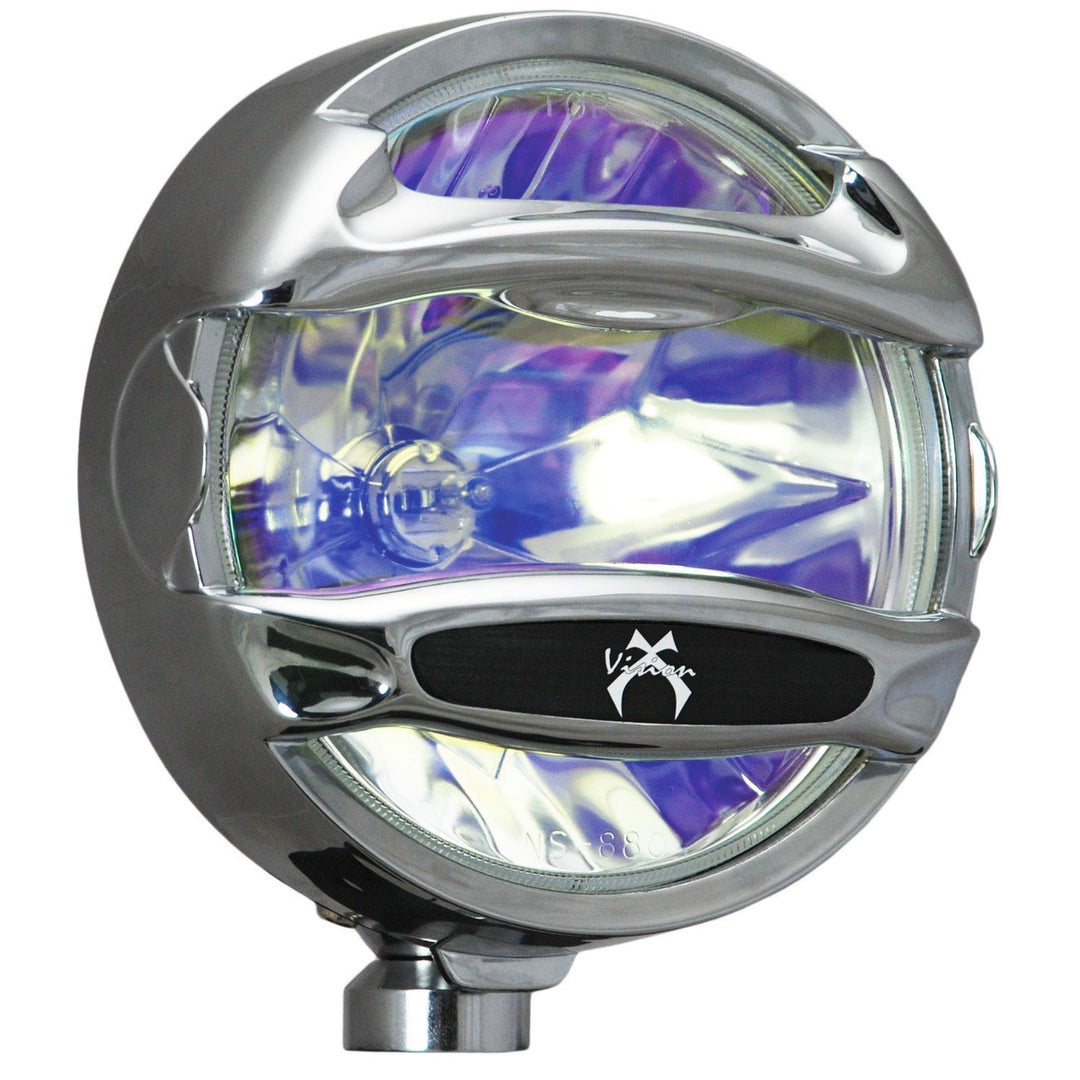 8" chromen 100 Watt halogeen spotlampen met rotsbeschermers