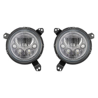 Kit de phares LED Jeep JL 18+ / '20+ Jeep Gladiator VX - Noir Chrome | Halo d'Ambre