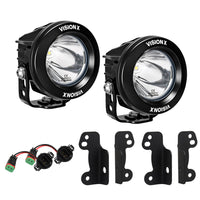 2007-2009 Jeep JK Fog Light Kit (with XIL-OPR110 Light)