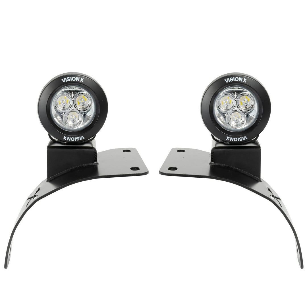 18+ Jeep JL / '20+ Jeep Gladiator Cowl Light Kit (With 3.7" CG2 Mini Cannon)