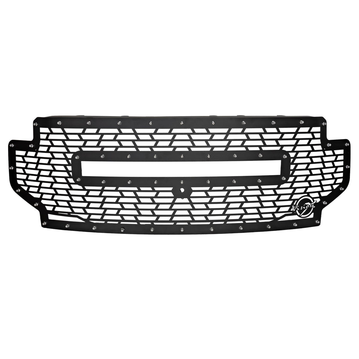 2020+ Ford Superduty Light Bar Grille (with XPL Curved Light Bar)