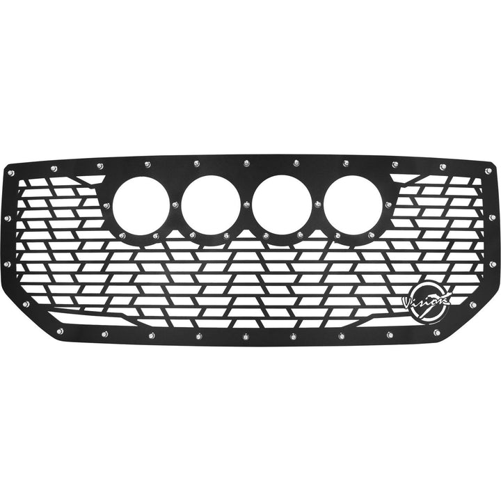 2016-2019 GMC Sierra 1500 Cannon CG2 Grille met 4 CG2 4.5" Lampen (2 Optic en 2 Reflectoren)