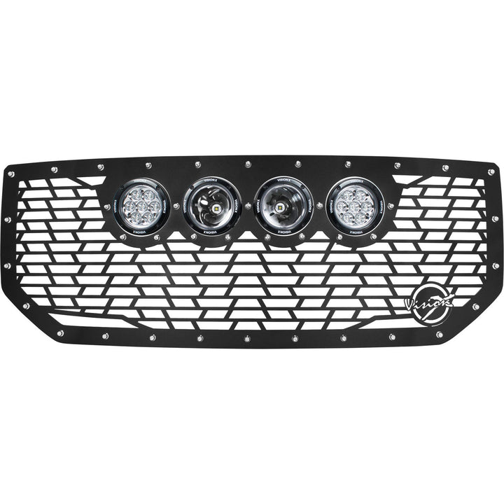 2016-2019 GMC Sierra 1500 Cannon CG2 Grille met 4 CG2 4.5" Lampen (2 Optic en 2 Reflectoren)