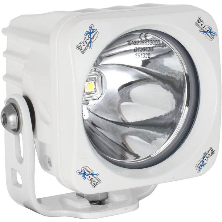 Feu LED carré blanc 10º Optimus 3"