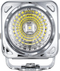 3" Optimus Chroom Vierkant LED-licht met een straal van 20°