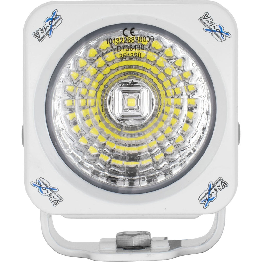 3,7" vit Optimus fyrkantig 20º stråle LED-lampkit