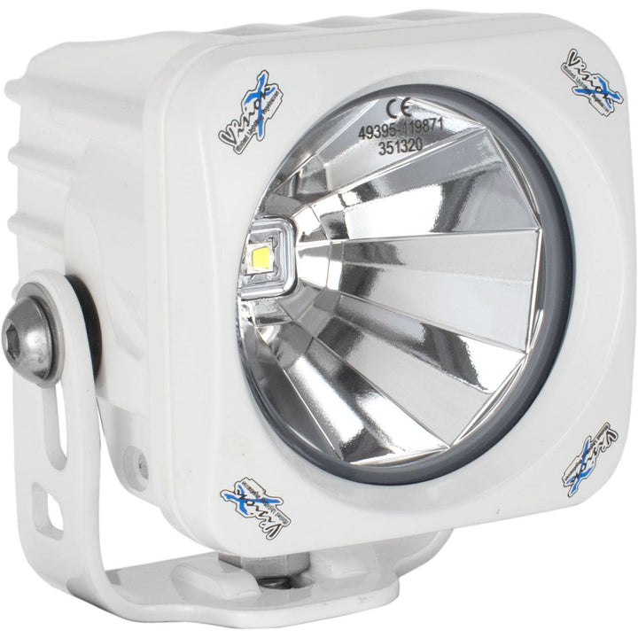3,7" Weißes Optimus Quadratisches LED-Licht mit 60º Abstrahlwinkel