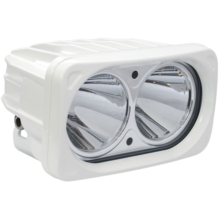 6″ White Optimus Dual 10° Beam LED Light