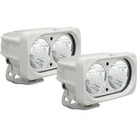 6″ White Optimus Dual 20° Beam LED Light Kit