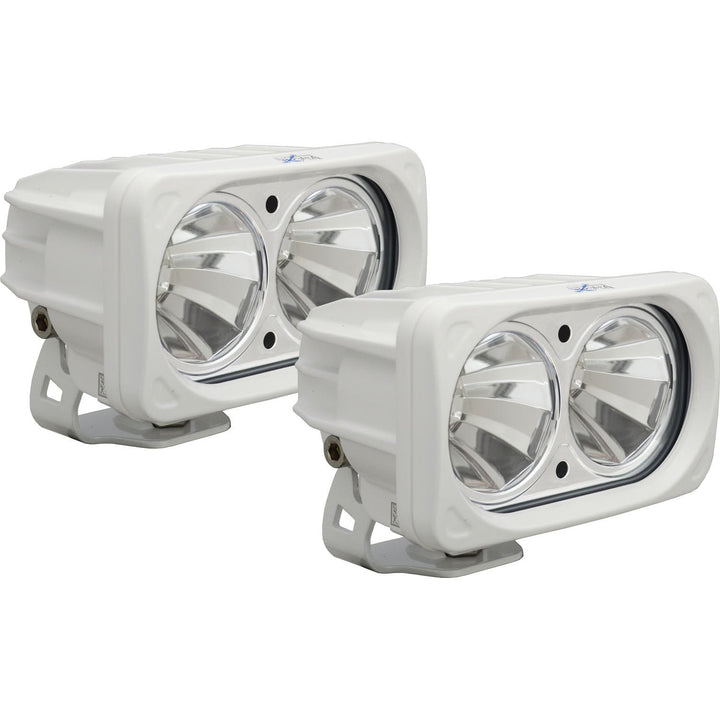 Kit de Luz LED Optimus Doble Blanca de 6" con Haz de 60°