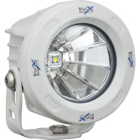 3,7" vit Optimus Round 60º Beam LED-ljus