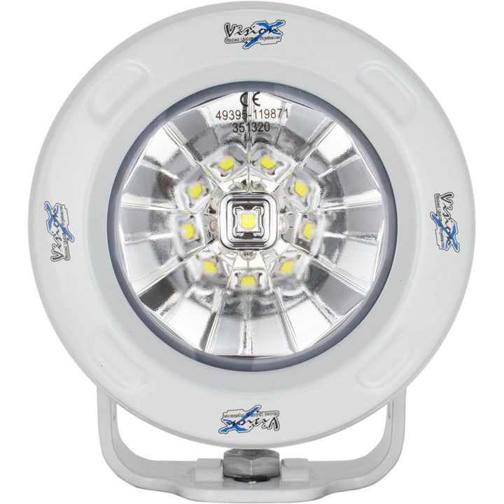 3,7" Weißer Optimus Rundstrahl 60º LED-Licht