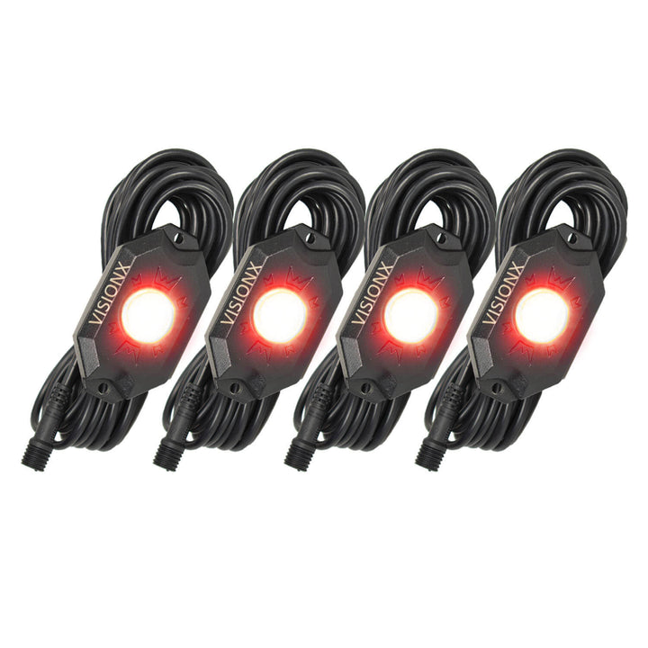 XP LED Felsenlicht 4 Pod Kit