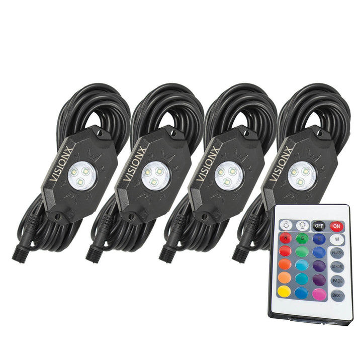 XP LED Felsenlicht 4 Pod Kit