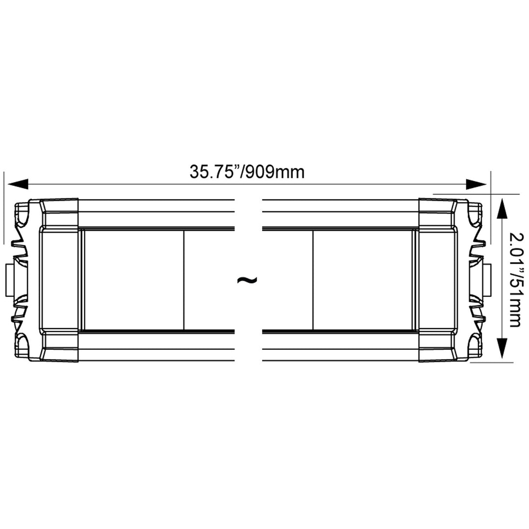 35" XPL Chaser-Leiste